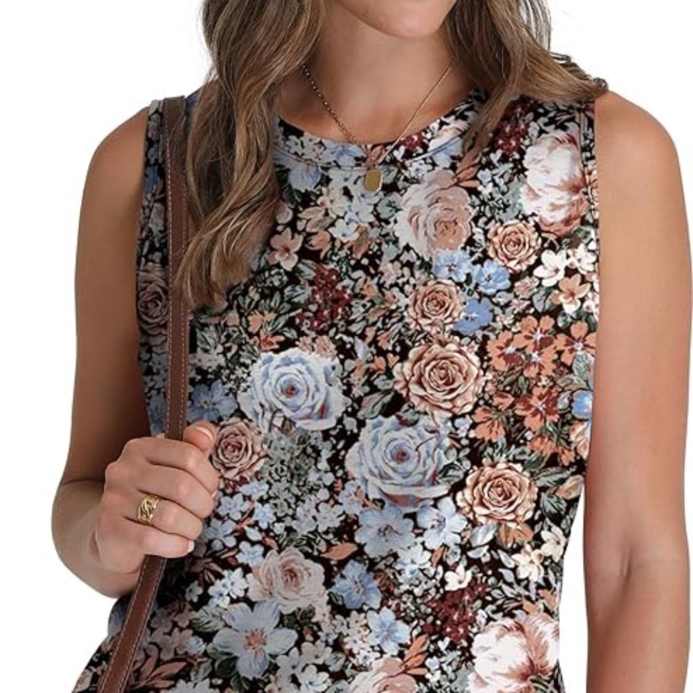 floral tank top brand new